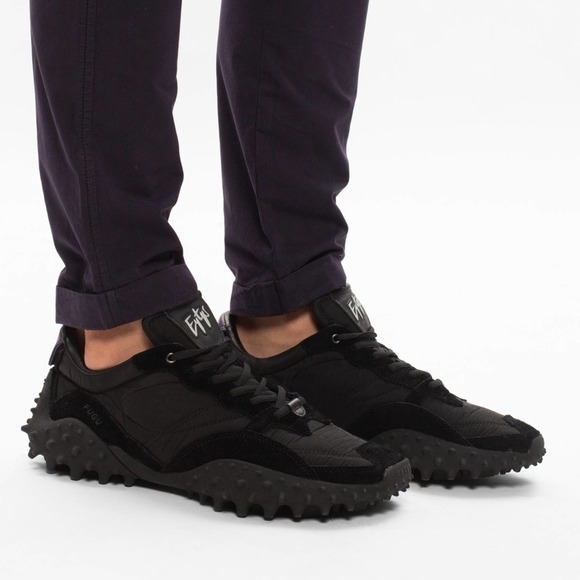 Eytys Other - Eytys Fugu Black Suede Low Top Sneakers Men’s Size 11.5